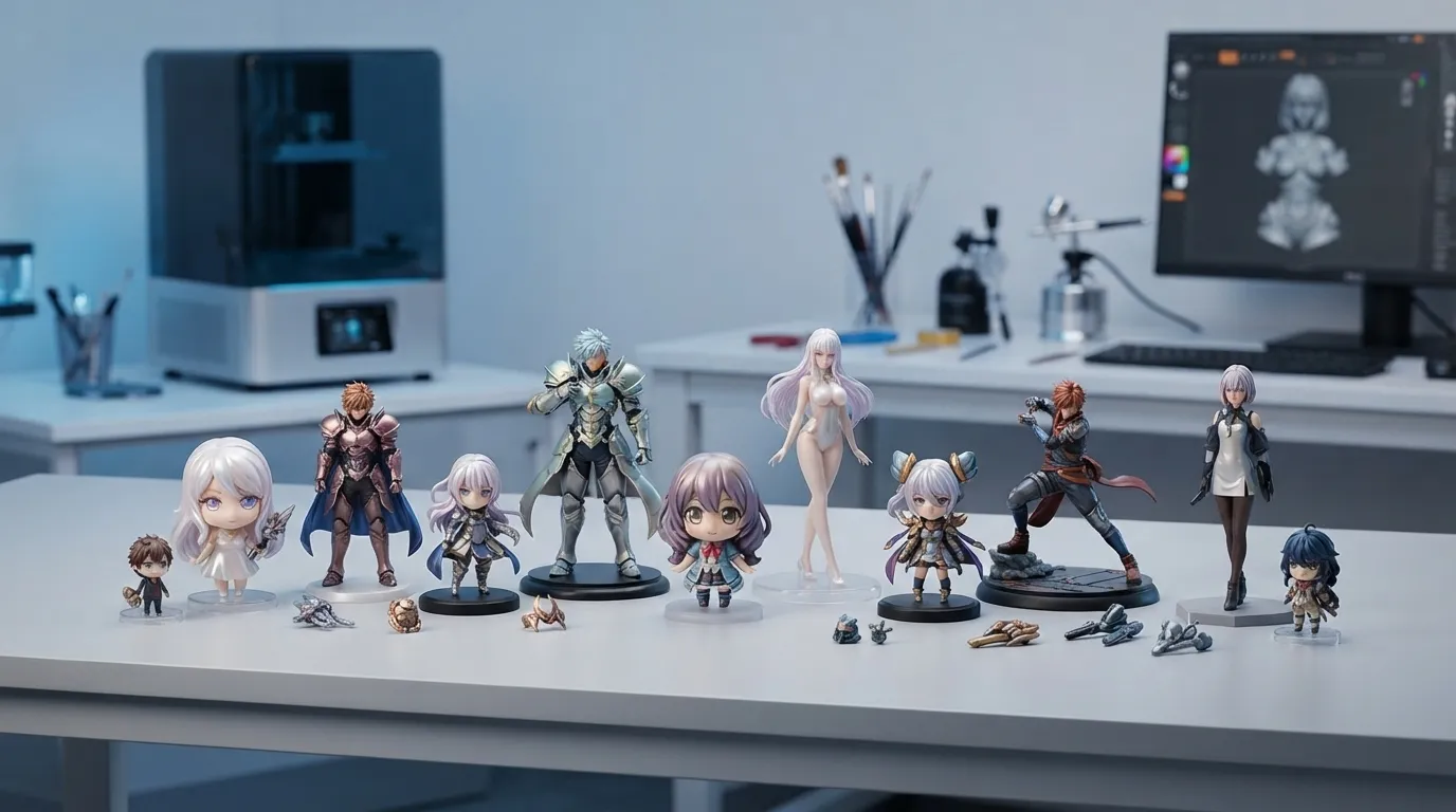3.Custom Resin & Anime Figures